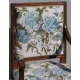 Paire de fauteuils style Louis XVI à