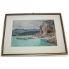 Paintings | Oil on paper painting ‘Seaside’, Moinat SA  – Antiques and home décor