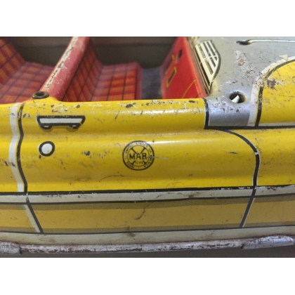  Voiture en tôle à moteur à remonter sur  Moinat SA  - Antiquités décoration