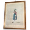 Gravure costume "Grisons"  sur Moinat SA  - Antiquités décoration -  Gravures, Lithos
