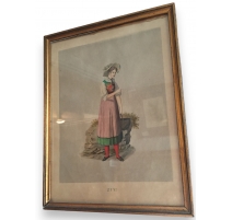Gravure costume "Zug"