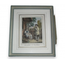 Gravure "Costume d'Uri"