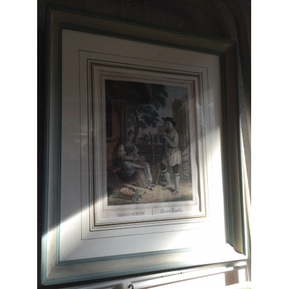 Engraving ‘Costume d’Uri’ by Moinat SA – Antiques and decorative items – Engravings, lithographs