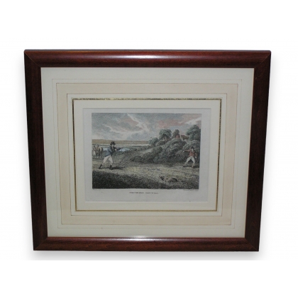 Engraving ‘Partridge netting’ by HOWIT on Moinat SA – Antiques and decorative items – Engravings, lithographs