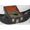 Boat-shaped sewing box. At  Moinat SA  - Antiques and home décor