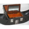 Boat-shaped sewing box. At  Moinat SA  - Antiques and home décor