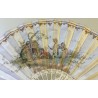 Ivory and silk fan with painted decoration by  Moinat SA  - Antiques and home décor