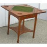 Quadratischer edwardianischer Spieltisch mit Intarsien. Bei  Moinat SA  – Antiquitäten und Dekoration