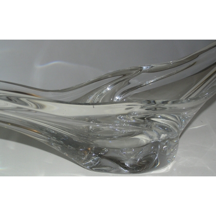 Crystal goblet, signed DAUM. France. at  Moinat SA  - Antiques and home décor