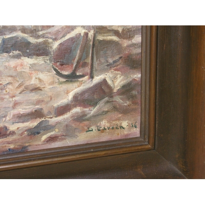 Paintings | Painting entitled ‘La carrière’, signed PARSEN. Moinat SA  – Antiques and home décor
