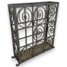  Porte parapluie rectangulaire en fer sur  Moinat SA  - Antiquités décoration