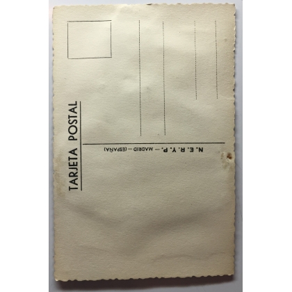  Carte postale brodée "Toledo" TARJETA sur  Moinat SA  - Antiquités décoration
