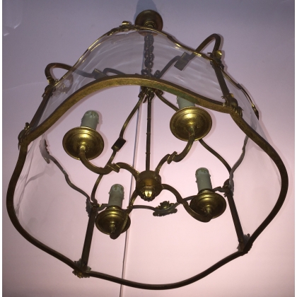 Lantern, made of gilded iron. Maison Baguès. on  Moinat SA  - Antiques and home décor