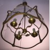 Lantern, made of gilded iron. Maison Baguès. on  Moinat SA  - Antiques and home décor