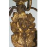 Pair of 6-light wall lights, made of wood, by Moinat SA – Antiques and home décor