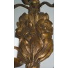 Pair of 6-light wall lights, made of wood, by Moinat SA – Antiques and home décor
