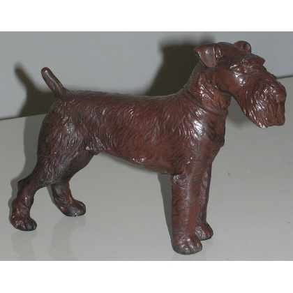  Paire de sculptures "Chiens, sur  Moinat SA  - Antiquités décoration