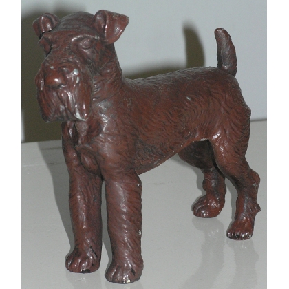  Paire de sculptures "Chiens, sur  Moinat SA  - Antiquités décoration