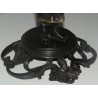 Sculpture \"Chinoise avec ombrelle\", en