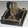 Sculpture \"Sphinx\", en bronze monté sur