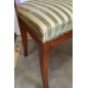 Chaise style Directoire recouverte de velours