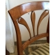 Chaise style Directoire recouverte de velours