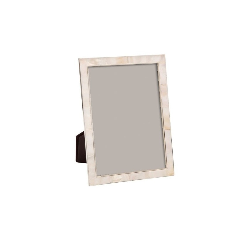 Photo frame mother of pearl and silver