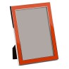 Cadre photo émaillé orange sur Moinat SA  - Antiquités décoration 