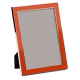 Photo frame enameled amber