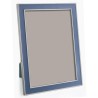 Cadre photo émaillé bleu pastel sur Moinat SA  - Antiquités décoration 