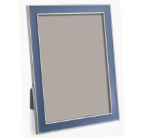 Photo frame enamel pastel blue