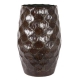 Waste paper basket or cache pot, round