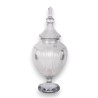  Grande coupe en cristal avec couvercle sur  Moinat SA  - Antiquités décoration