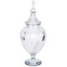  Grande coupe en cristal avec couvercle sur  Moinat SA  - Antiquités décoration