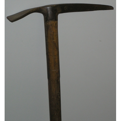 Iron ice axe, signed J.V. Anthamathen, at  Moinat SA  - Antiques and decorative items
