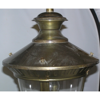 Hanging lantern, made of brass. From  Moinat SA  - Antiques and home décor