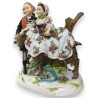 Capo di Monte porcelain goat figurine set at Moinat SA – Antiques and home décor