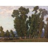 绘画 | 题为《风景》的画作，署名Johannès SON Moinat SA  - 古董与装饰艺术