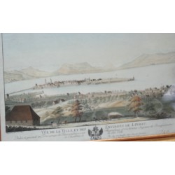 Engraving entitled ‘Lindau’, engraved by THOMANN.  at Moinat SA  – Antiques and decorative items –  Engravings, lithographs