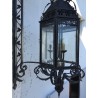 Lantern – matt black outdoor wall light. Available from  Moinat SA  – Antiques and home décor