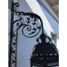 Lantern – matt black outdoor wall light. Available from  Moinat SA  – Antiques and home décor