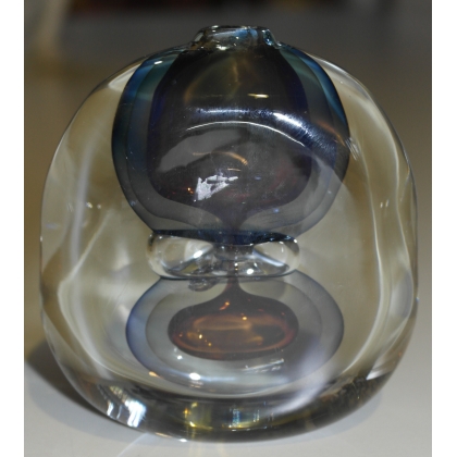A long, modernist-style bottle, signed ‘BEGOU’, at Moinat SA – Antiques and Decor