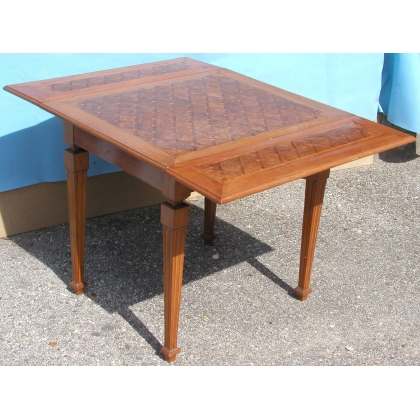  Table Directoire à abattants avec 2 tiroirs. sur  Moinat SA  - Antiquités décoration