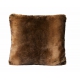 Cushion faux fur Beaver Full Fur'