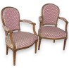 Pair of Louis XVI horseshoe armchairs. From  Moinat SA  - Antiques and home décor