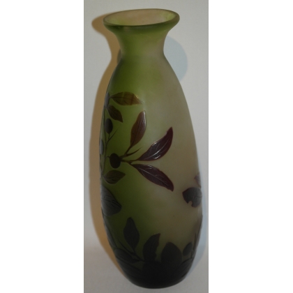 Vase balustre, signé GALLÉ (Émile, 1846-1904). sur  Moinat SA  - Antiquités décoration