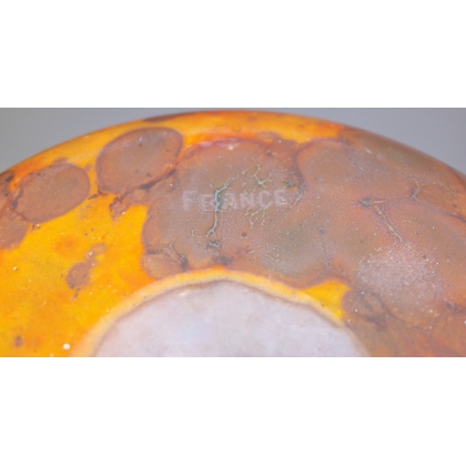  Vase orange, signé CHARDER "Le verre français". sur  Moinat SA  - Antiquités décoration