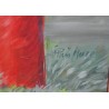Tableau \"Bleu, blanc, rouge\", signé MERRÉ.