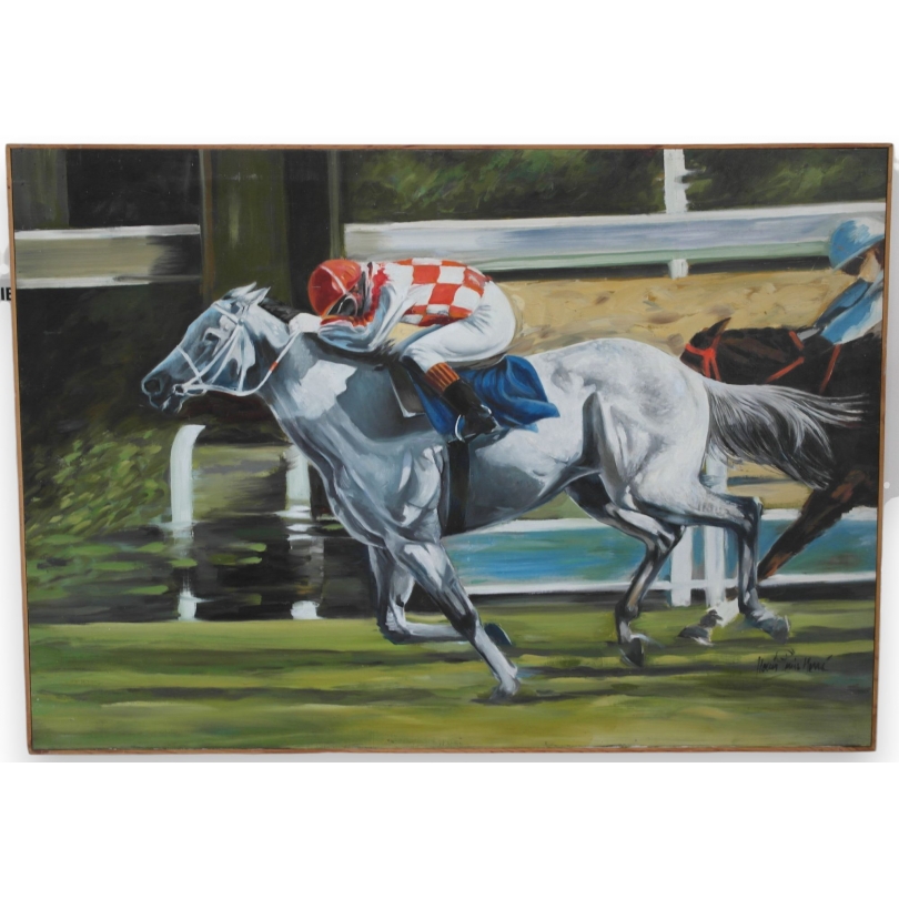 Tableau \"Happy Valley white horse\", MERRÉ.