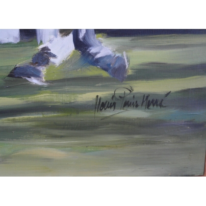 Tableau \"Happy Valley white horse\", MERRÉ.